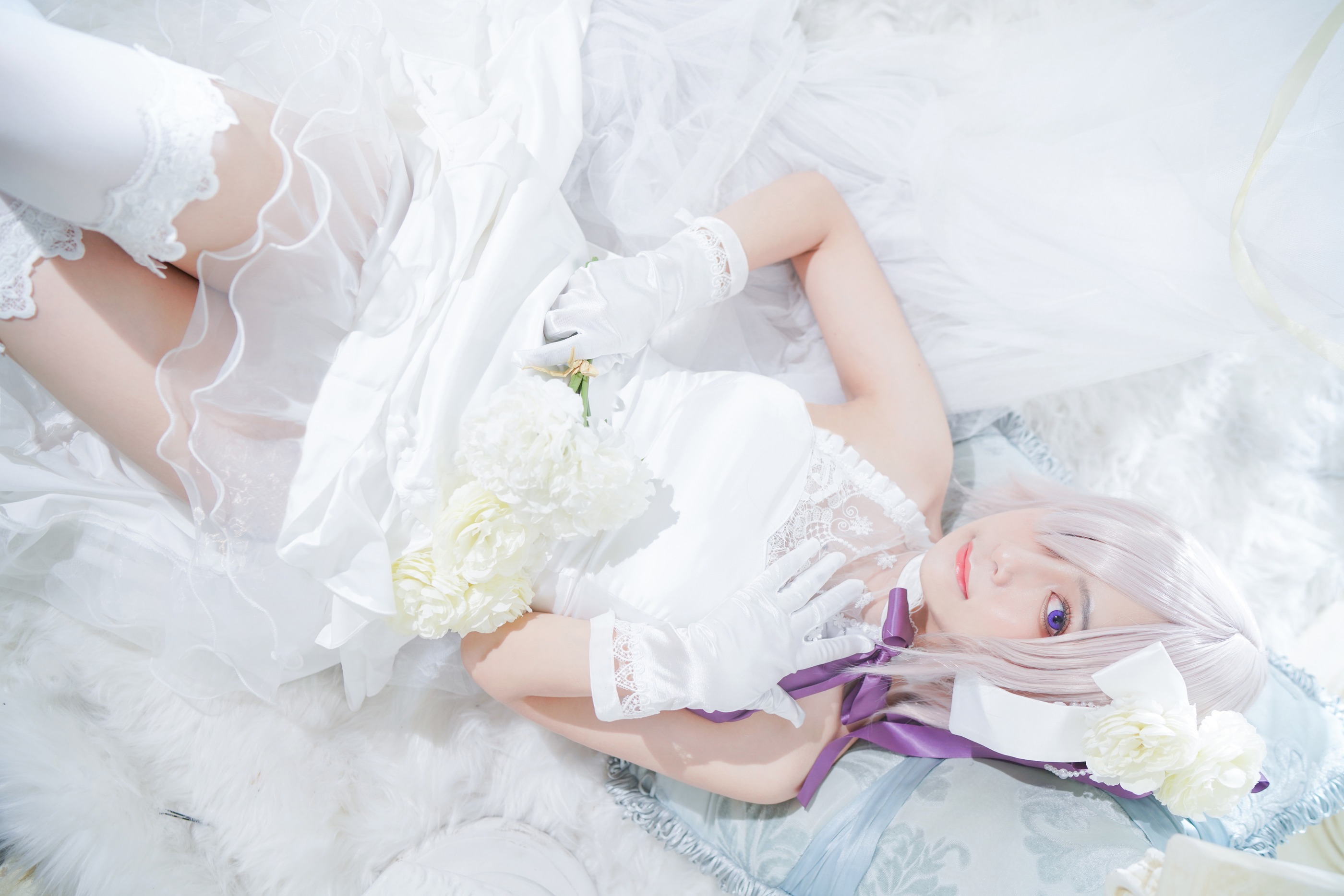 图片[1]-星野 – NO.002 saori 玛修周年礼服 [16P]-XikXak